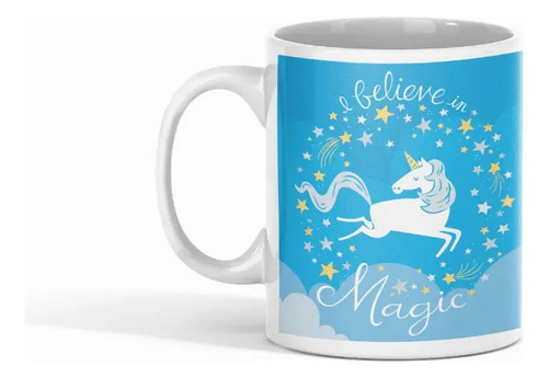 Taza Galope Fantástico - Unicornio Blanco