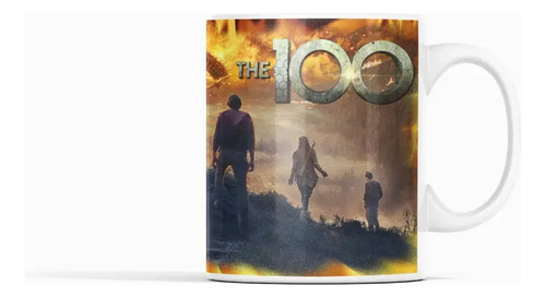 Taza Destinos De The 100 Descubiertos Blanco