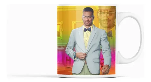 Taza Fresh Prince Carl Blanco
