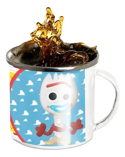 Taza Enlozada Toy Story - Amigos Por Siempre Blanco