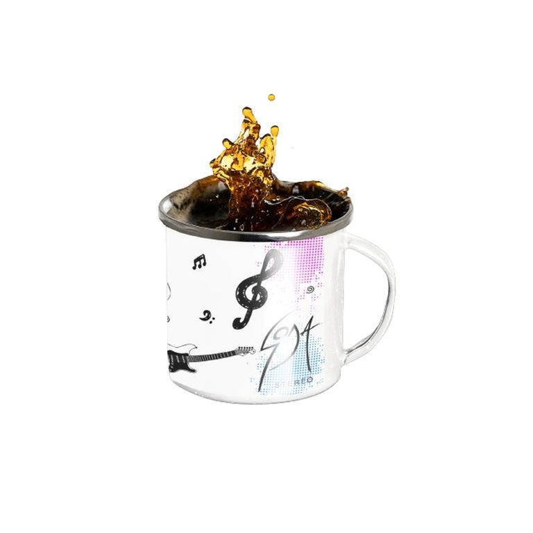 Taza Enlozada Soda Stereo Gracias Totales
