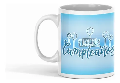 Taza Cristian Castro Cumpleaños Con Pasión Romántica Blanco