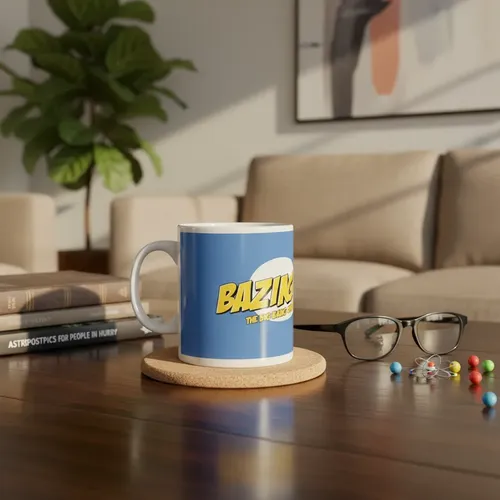 Taza The Big Bang Theory - Ciencia Y Sorpresas Blanco