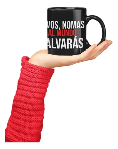Taza Magica Alma Fuerte Rock Argentino Negro Alma Fuerte Ricardo Iorio