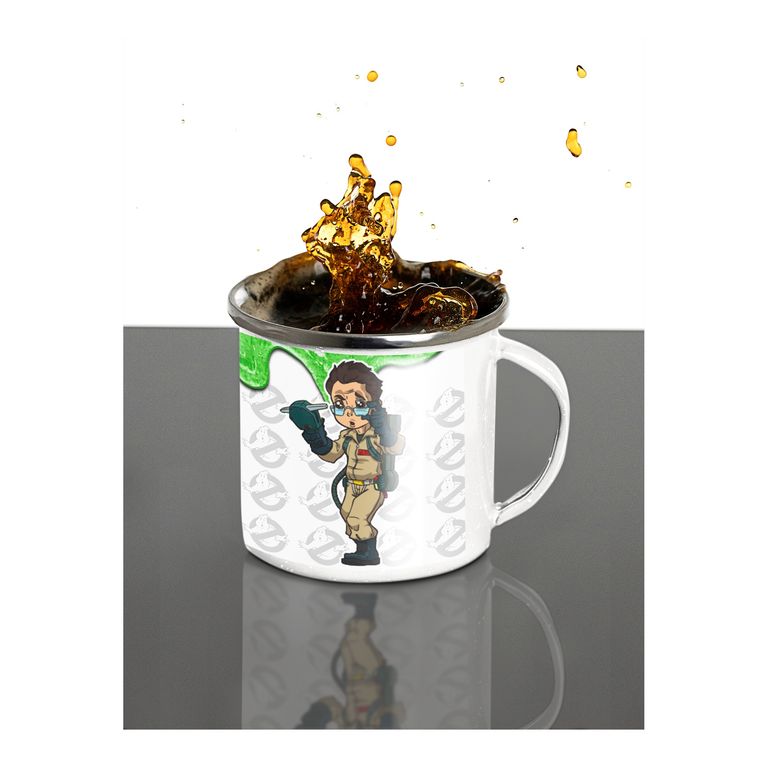 Taza Enlozada Egon Spengler - Mente Maestra de Ghostbusters