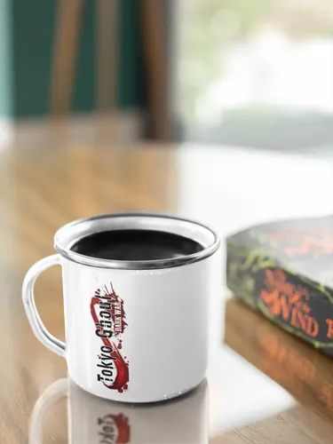 Taza Enlozada Enfréntate Al Terror Con Tokyo Ghoul Blanco Regalo Tokyo Ghoul