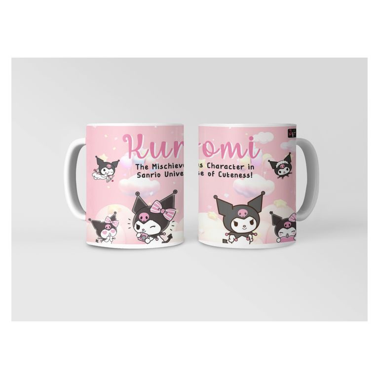 Taza Kuromi y Sus Caprichos Encantadores