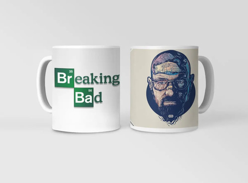 Taza Breaiking Bad Heisenberg Say May Name Blanco