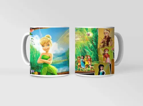Taza Campanita - Polvo De Hadas Y Magia Blanco