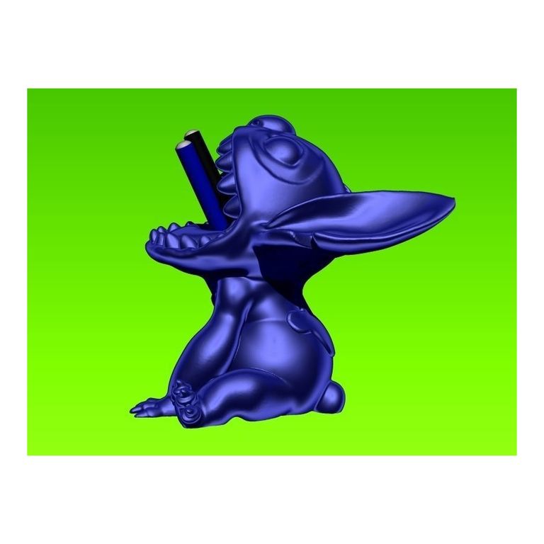 Lapicero Lilo y Stitch Porta Lápices Figura Decorativa
