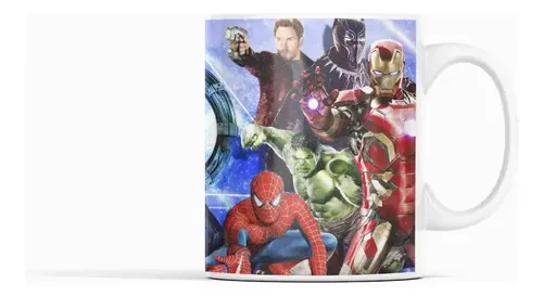 Taza Destinos Entrelazados En Infinity War Blanco