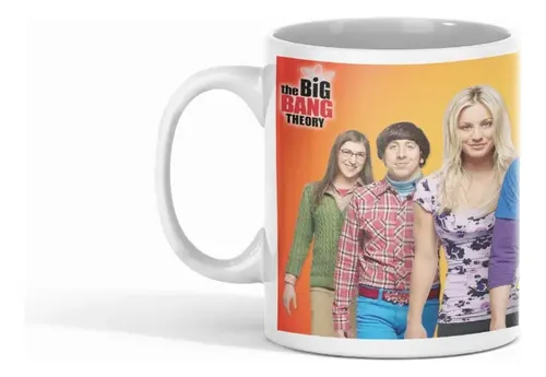 Taza The Big Bang Theory - Momentos Bazinga Blanco