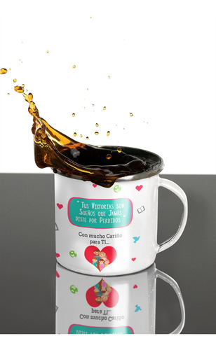 Taza Enlozada Entre Ayuda Y Aromas De Café Trabajador Social