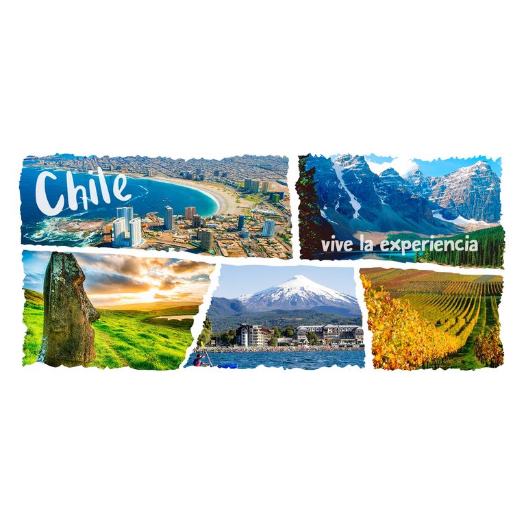 Taza Maravillas de Chile - De Rapa Nui a Patagonia