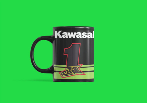 Taza Magica Jonathan Rea Superbikes Sbk Kawasaki Negro Jonathan Rea Superbikes