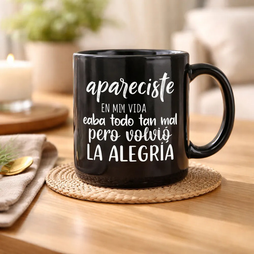 Taza Magica Kapanga Bandas De Rock Argentino Negro Kapanga
