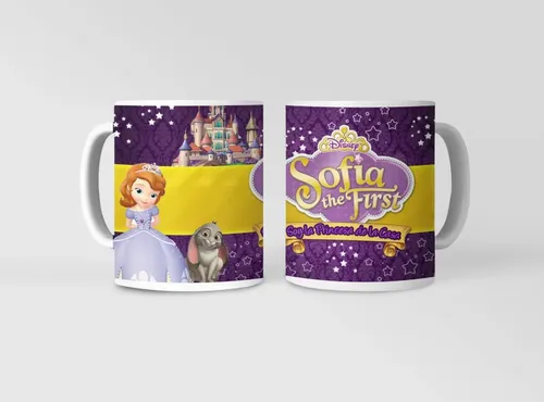 Taza Princesa Sofía - Encantos De Una Joven Realeza Blanco