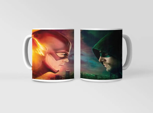Taza Revela A Flash En Un Parpadeo Blanco