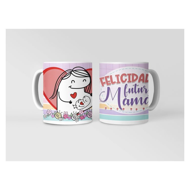 Taza Día de la Madre Flork - Flores y Felicidad