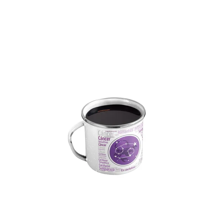 Taza Enlozada Cáncer - Intuición y Protección