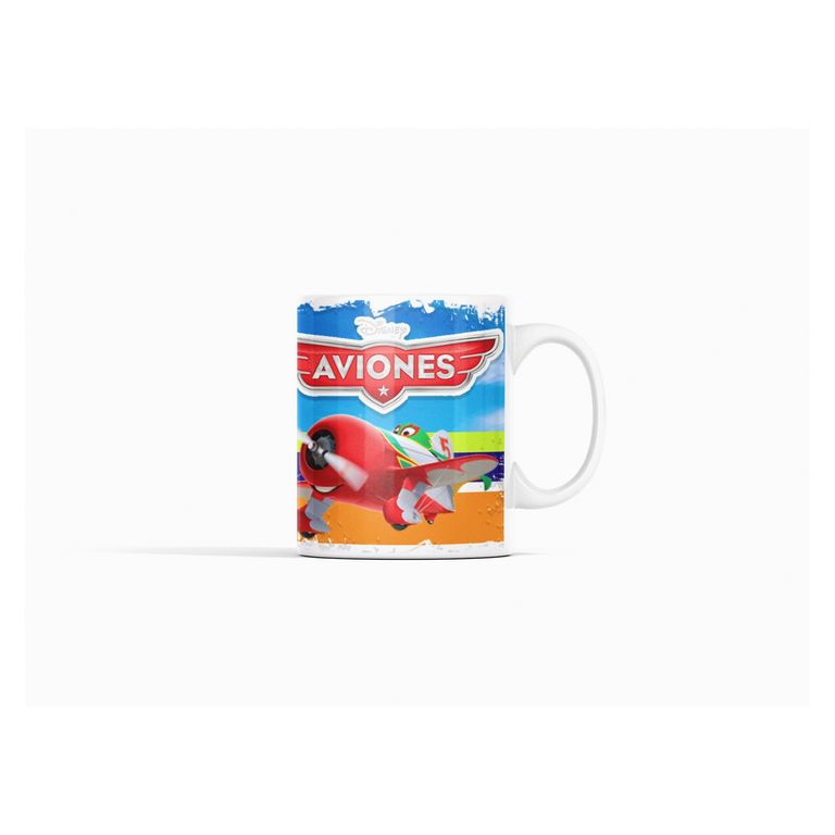 Taza Aviones Aventuras en el Cielo Reveladas