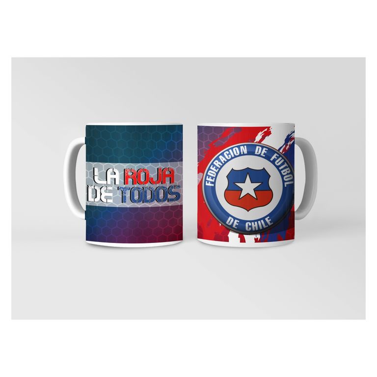 Taza La Roja de Todos - Chile Unido