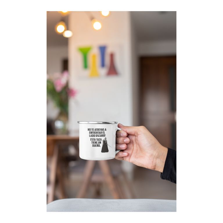 Taza Enlozada Viaje Estelar con Star Wars