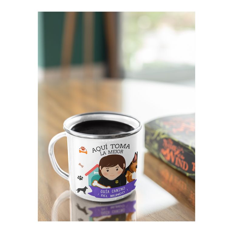 Taza Enlozada Guía Canino - Liderazgo y Lealtad M