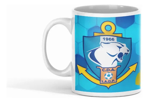 Taza Coraje De Antofagasta - Fuerza Puma Blanco