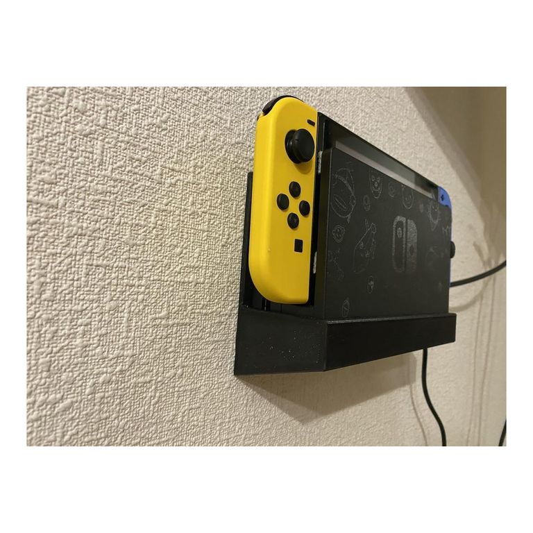 Soporte Consola Nintendo Switch Pared Organizador
