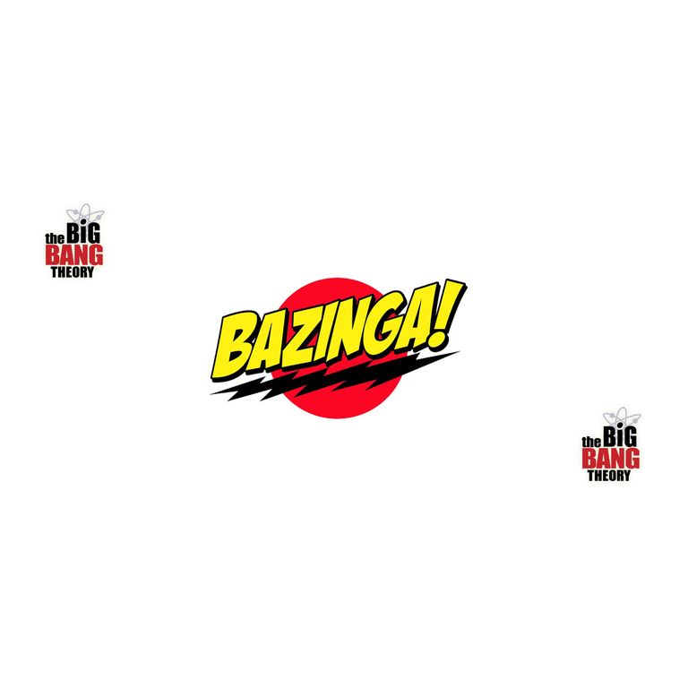 Taza Enlozada Bazinga - Sorpresa de Sheldon