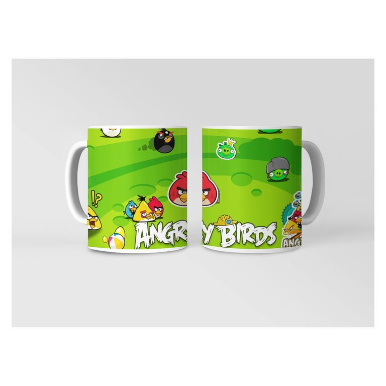 Taza Angry Birds - Catapulta de Colores