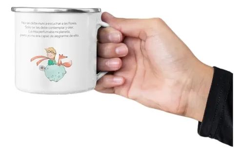 Taza Enlozada Lecciones De Vida Con El Principito Blanco El Principito