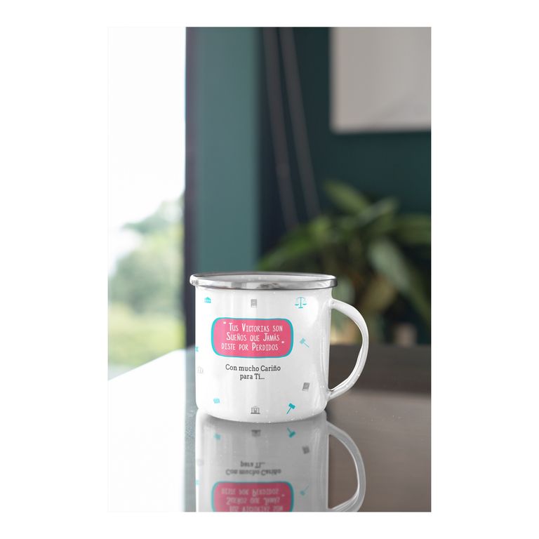 Taza Enlozada Justicia y Java - Abogada