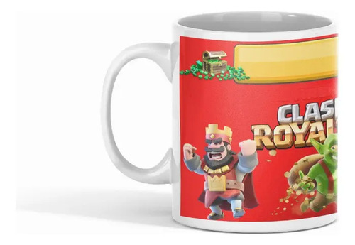Taza Clash Royale Estrategias Y Héroes Blanco