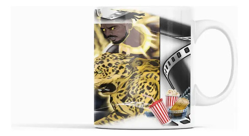 Taza Legado Del Black Panther Blanco