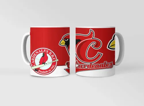 Taza Cardenales De Lara - Vuela Alto Con Calor Blanco