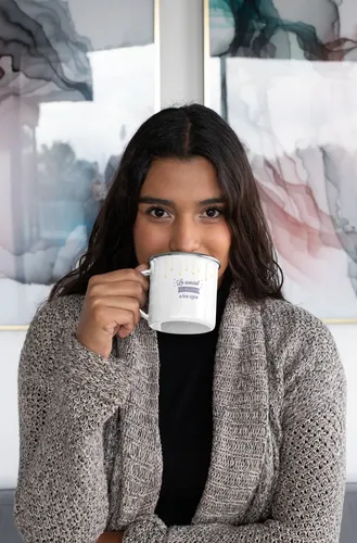 Taza Enlozada Con El Principito - Viajes Y Reflexiones Blanco Regal El