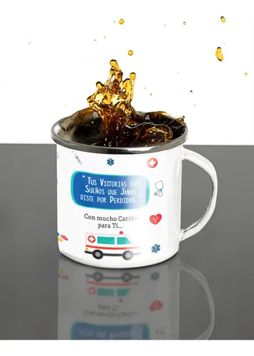 Taza Enlozada Café En Emergencias - Vida De Paramédico