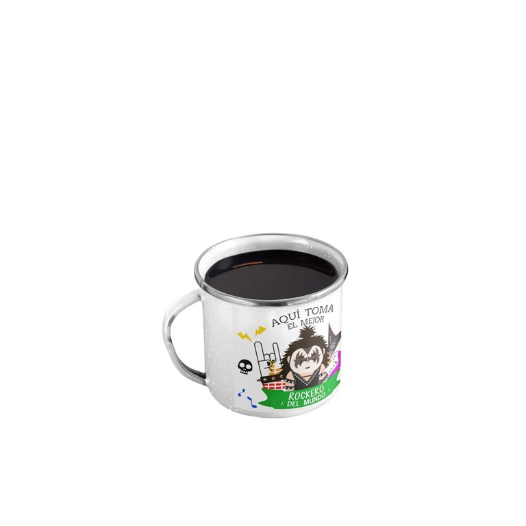 Taza Enlozada Mejor Roquero - Leyenda del Escenario