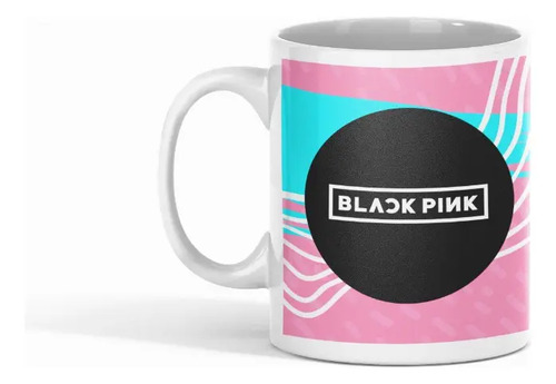 Taza Black Pink Jennie Blanco