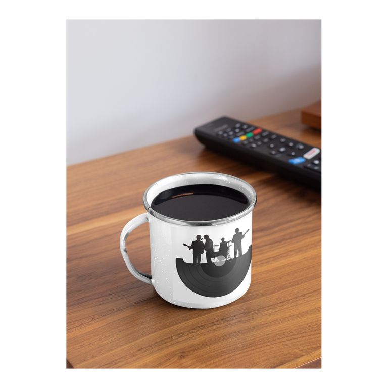 Taza Enlozada The Beatles - Viaje Musical