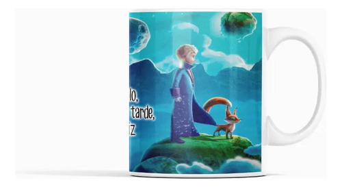 Taza Aventuras Cósmicas Con El Principito Blanco