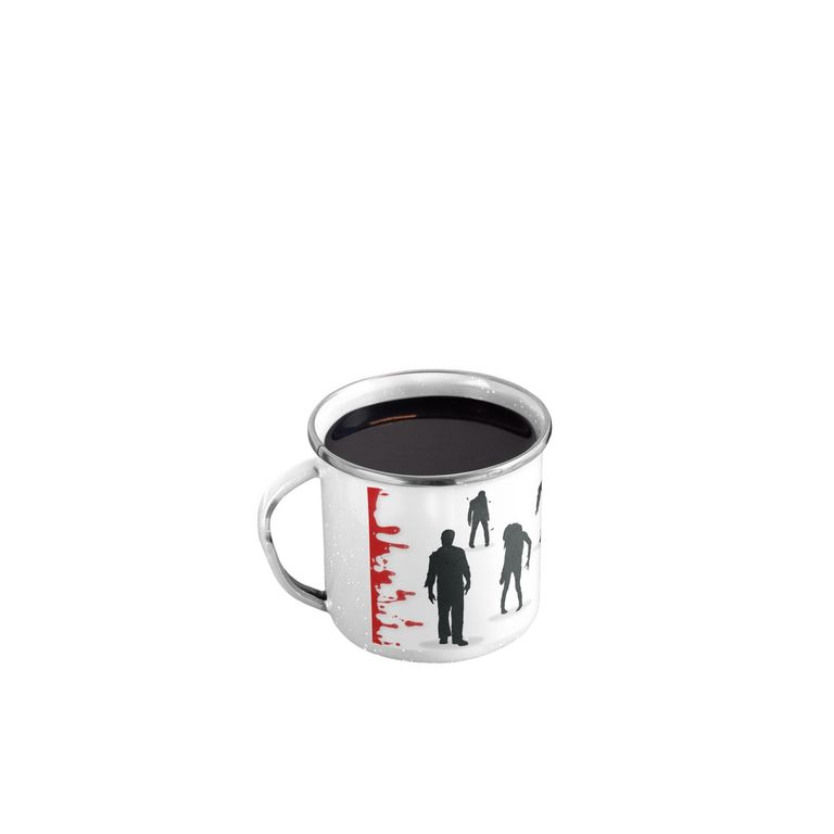 Taza Enlozada Supervivencia Zombie - Cazador de No Muertos