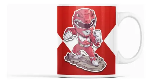 Taza Power Rangers - Morfosis Revelada Jason Blanco