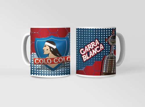 Taza Colo Colo - Eterno Campeón Blanco