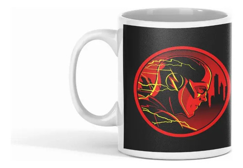 Taza Flash - Velocidad Sobrehumana Blanco
