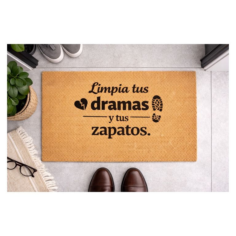 Choapino Entrada Fibra de Coco 40x60 cm - Limpia tus Dramas y tus Zapatos