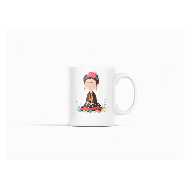 Taza Frida Kahlo - Viva la Vida en Colores