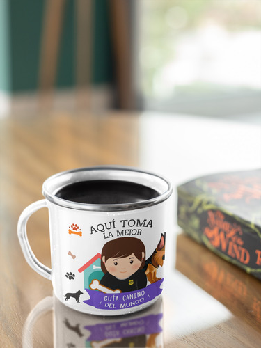 Taza Enlozada Guía Canino - Liderazgo Y Lealtad